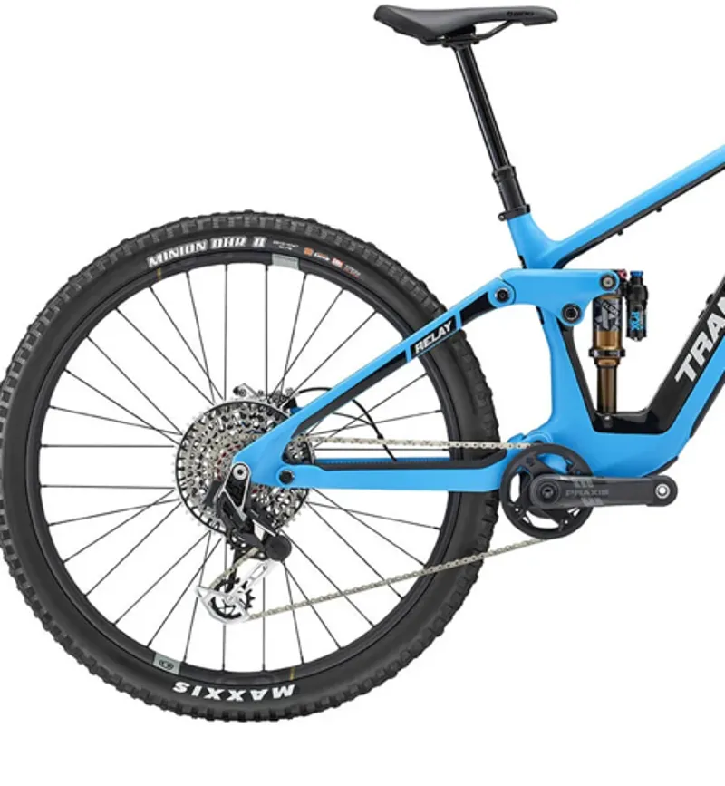 Transition Relay Carbon XX AXS Electric Mountain Bike in Tr Blue-1