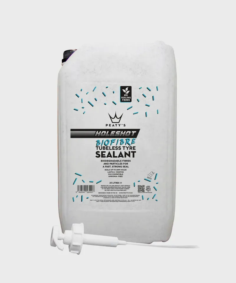 Peaty's Holeshot BioFibre Tubeless Tyre Sealant-6