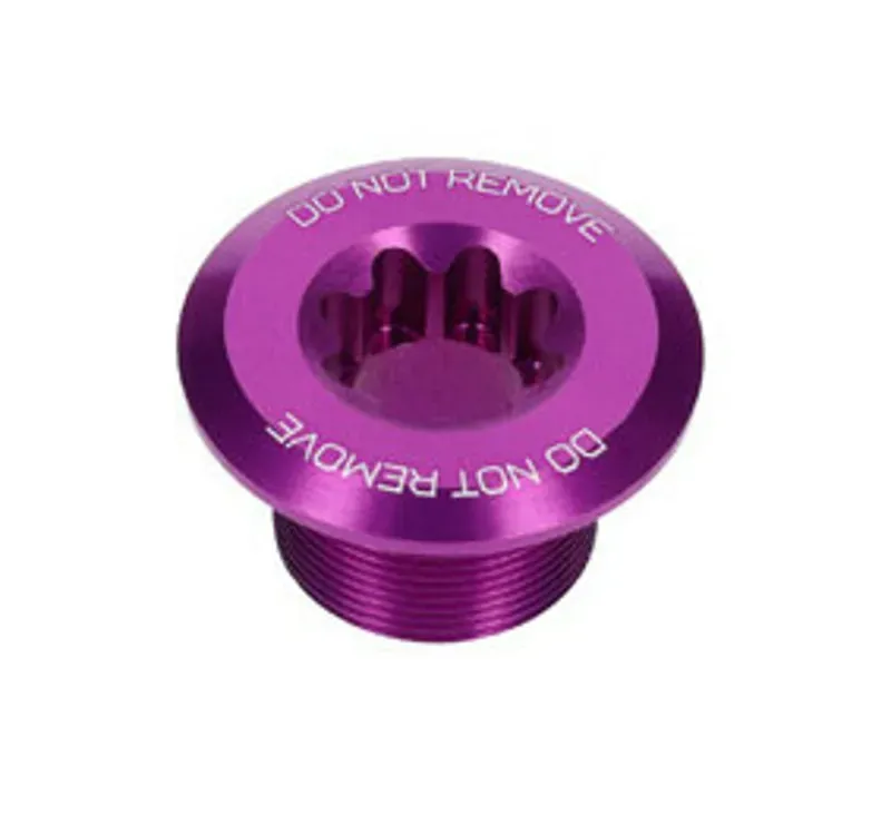 Hope EVO Crankset Non-Drive End Cap in Purple