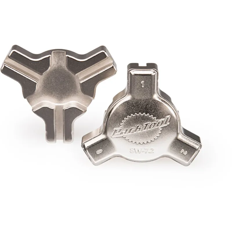 Park Tool SW-7.2 Triple Spoke Wrench in Silver