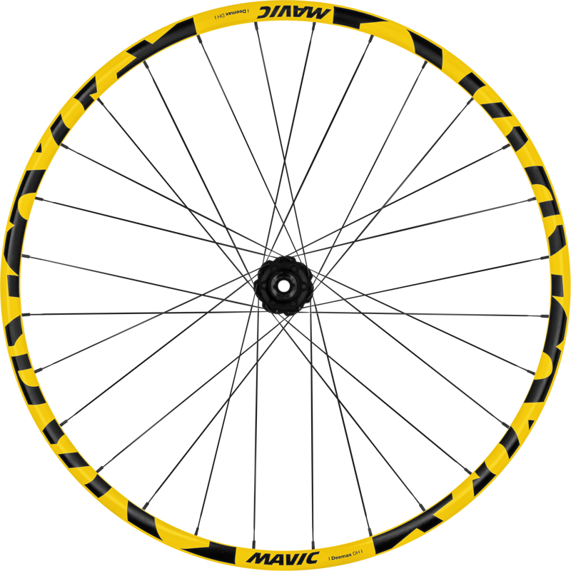 Mavic Deemax DH Yellow 29-inch 12x148mm Boost XD Rear Wheel in Yellow