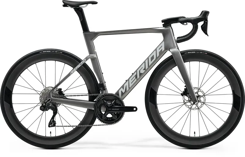 Merida Reacto 6000 aero Road Race Bike In Gunmetal Grey