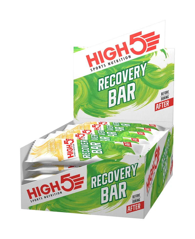 High5 Recovery Bars in White-3