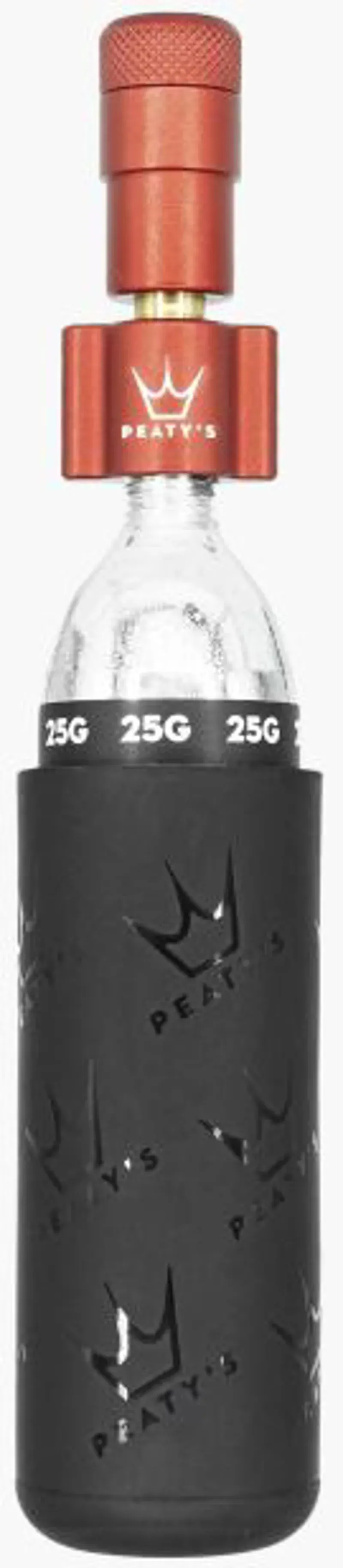 Peaty's Holeshot CO2 Tyre Inflator Head red
