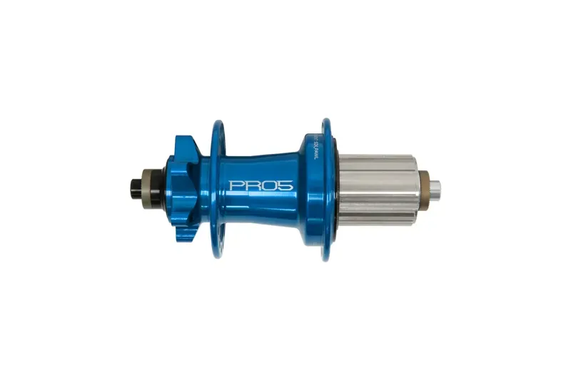 PRO 5 Rear hub- 24 Spoke Hole- 135mm - QR - Blue -2