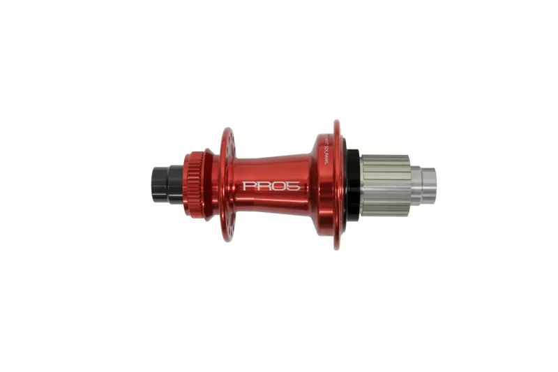 PRO 5 C/Lock Rear hub- 32 Spoke Hole- 148mm - 12mm - Red 