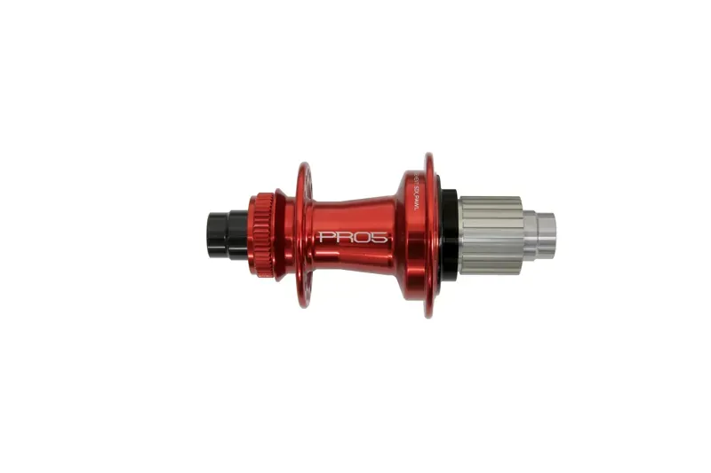 PRO 5 C/Lock Rear hub - 36 Spoke Hole- 142mm - 12mm - Red