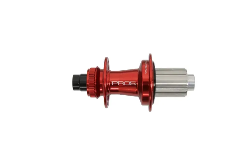 PRO 5 C/Lock Rear hub - 36 Spoke Hole- 142mm - 12mm - Red-2