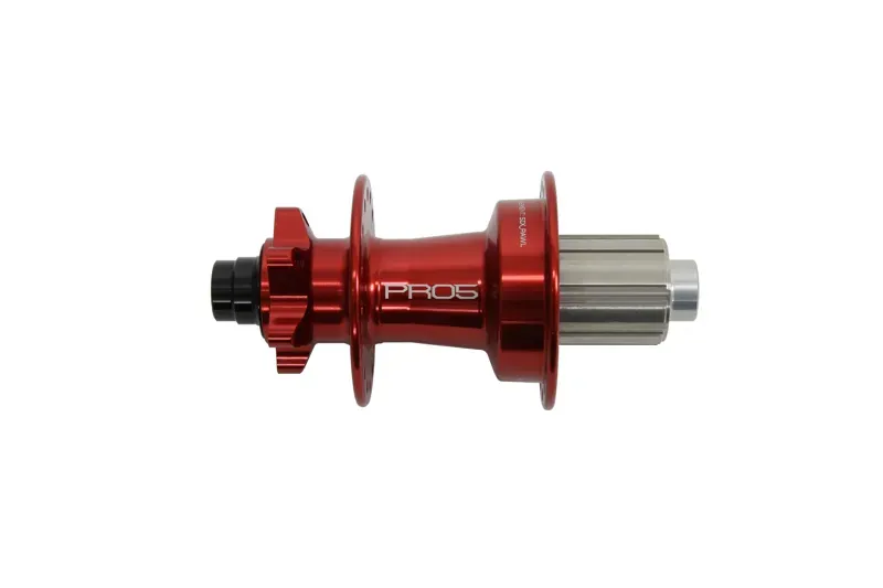 DH PRO 5 Rear hub -36 Spoke Hole- 148mm - 12mm - Red