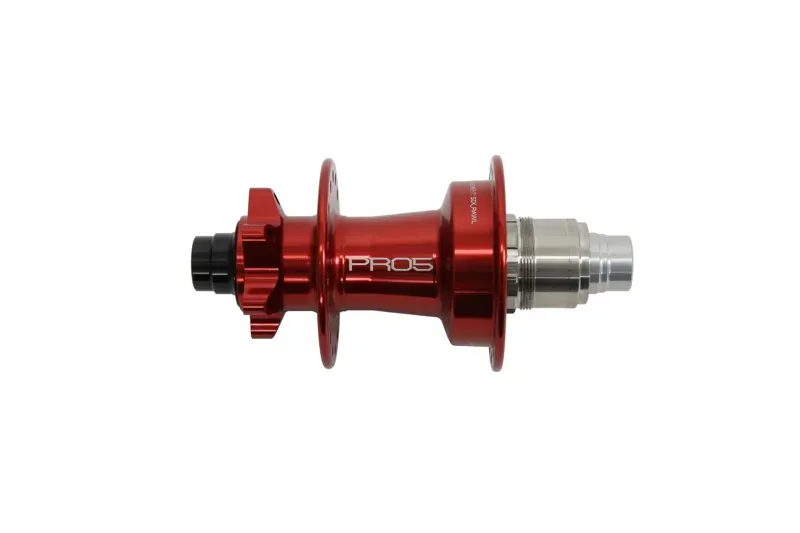 DH PRO 5 Rear hub -36 Spoke Hole- 148mm - 12mm - Red-1