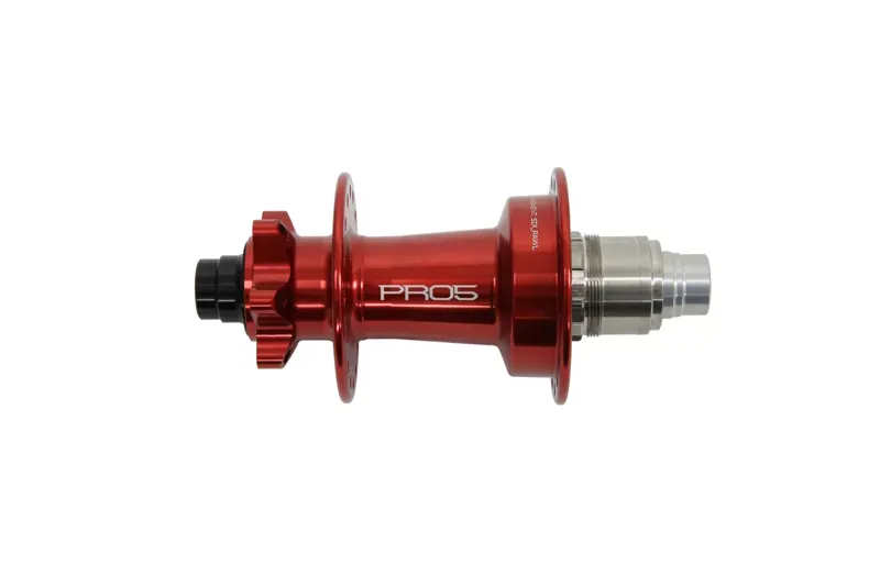 DH PRO 5 Rear hub- 36 Spoke Hole- 157mm - 12mm - Red-1
