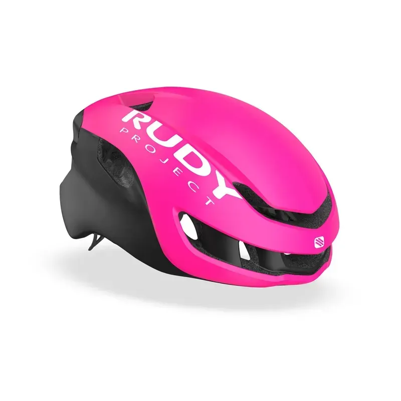 Rudy Project Nytron Road Helmet In Pink Fluo/Matte Black