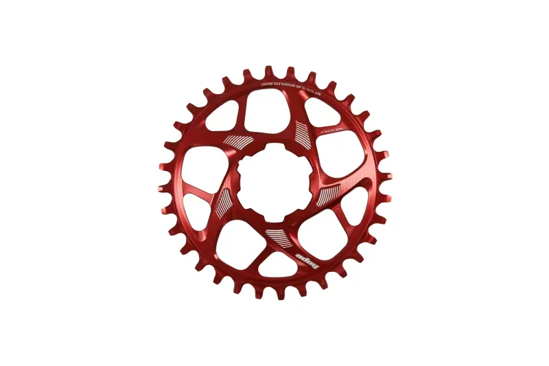 Spiderless Chainring 28T R22 - - Red