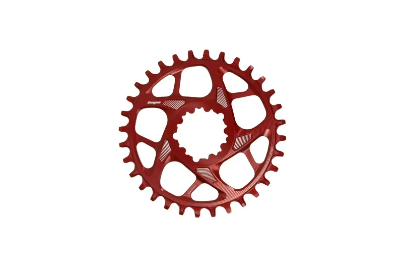 Spiderless Chainring 28T R22 - - Red-1