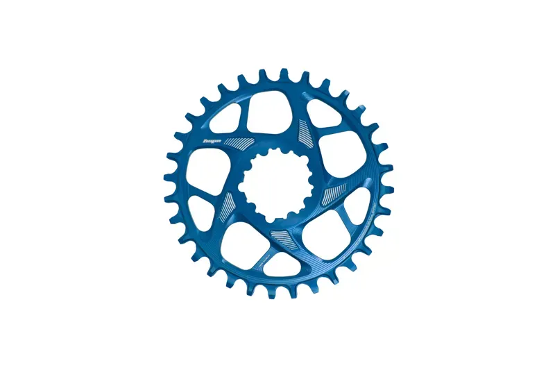 Spiderless Chainring 32T R22 - - Blue-1