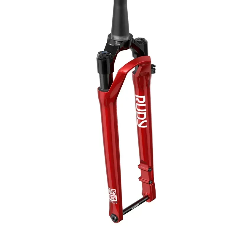 RockShox Fork Rudy Ultimate Race Day 2 - Crown 700C 12X100 Tapered Soloair  ELECTRIC RED