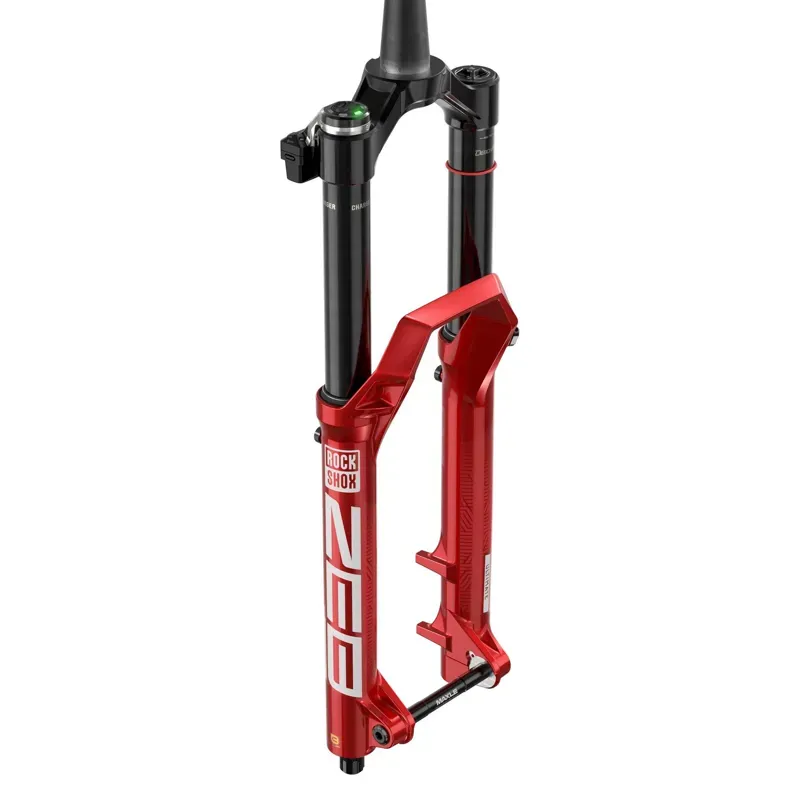 RockShox Fork Zeb Ultimate Flight Attendant - 29  A3: ELECTRIC RED 170mm