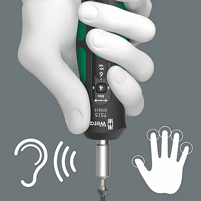 Wera Tools 7515 Kraftform Safe Torque Speed Screwdriver 2-6nm-2