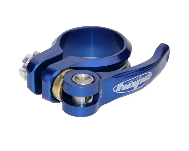 Hope Quick Release Seat Clamp in Blue