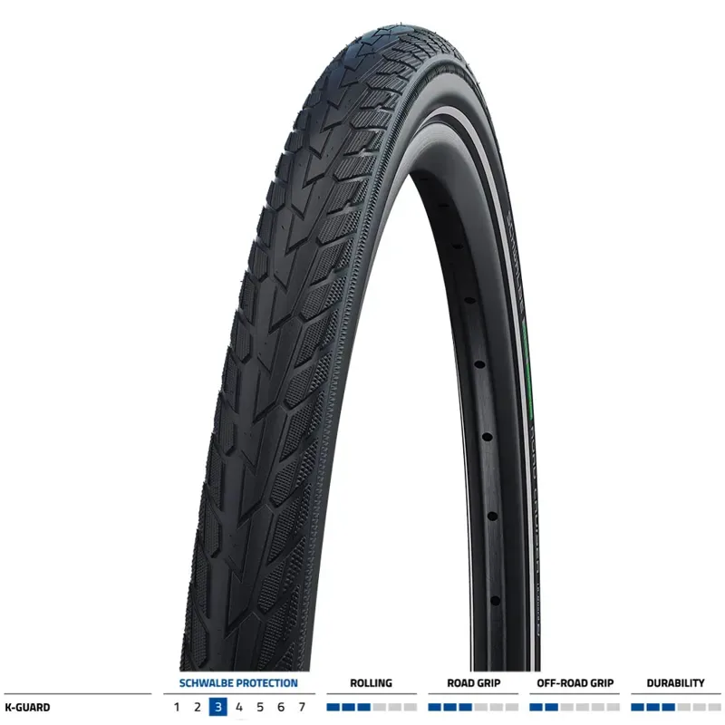 Schwalbe Road Cruiser K- Guard Black-2