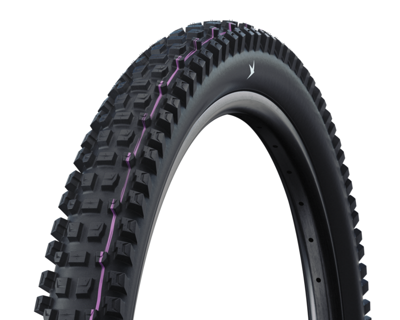 Schwalbe Albert Gravity Pro Radial Ultra Soft MTB Tyre in Black