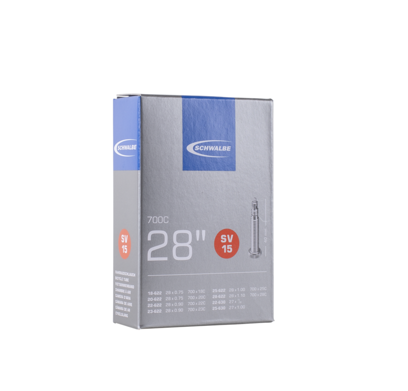 Schwalbe SV15 Tube 700c in Light-Blue-3
