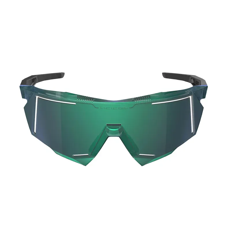 Scicon Sports Aerostorm Multimirror Sunglasses in Green-1