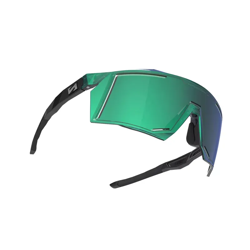 Scicon Sports Aerostorm Multimirror Sunglasses in Green-2