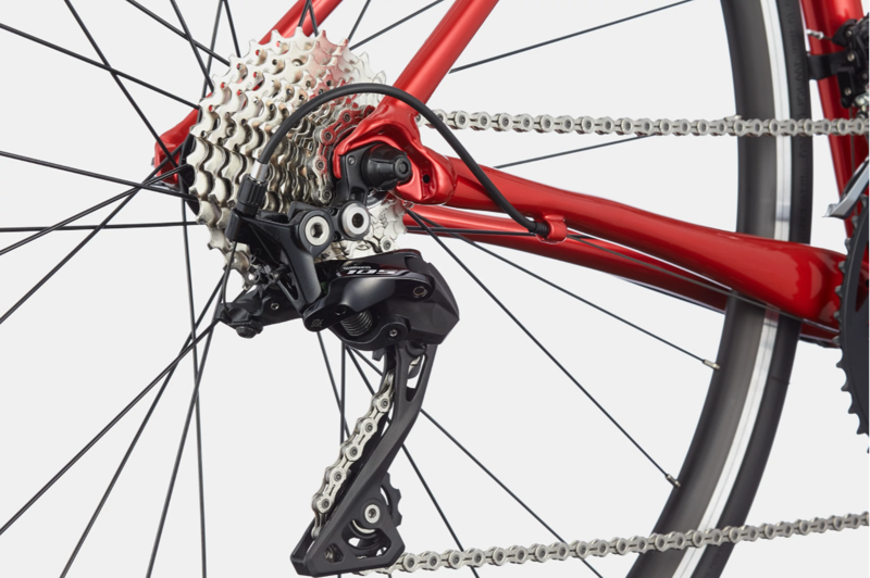 Cannondale CAAD Optimo 1 Race Bike in Red-1