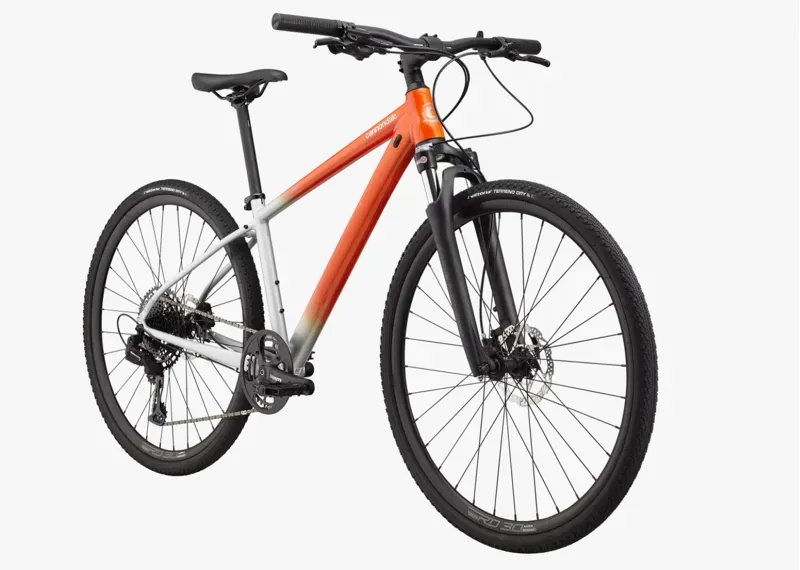 2021 Cannondale Quick CX 1 Womens Fitness Bike in Silver -5