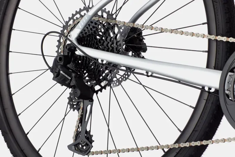 2021 Cannondale Quick CX 1 Womens Fitness Bike in Silver -3