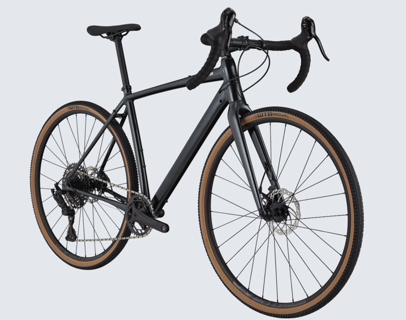 2021 Cannondale Topstone 4 Gravel Bike in Black-1