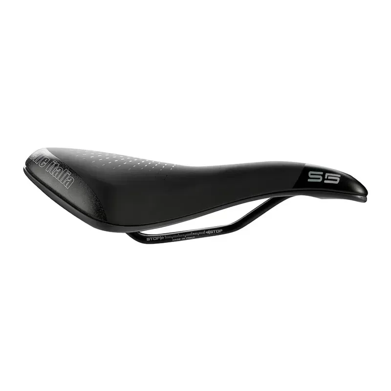 Selle Italia S5 Lady Superflow Commuter Saddle: BLACK-1