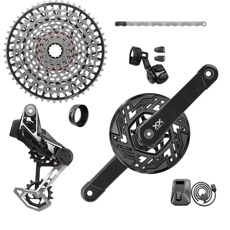 SRAM - Xx T-Type Eagle E-Mtb 104Bcd Transmission Axs Groupset 