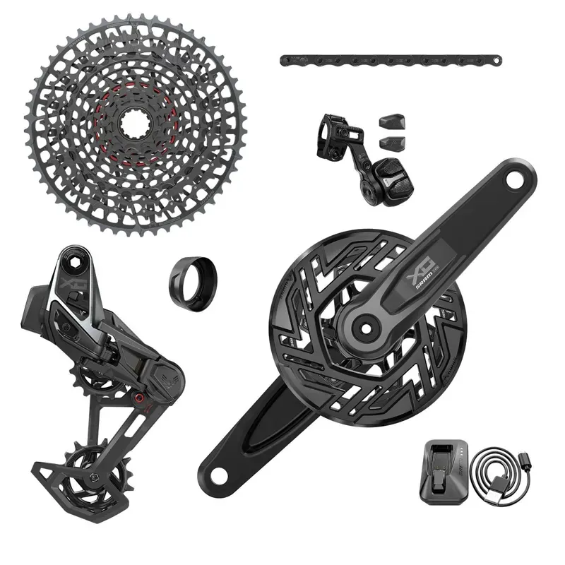 SRAM - X0 T-Type Eagle E-Mtb 104Bcd Transmission Axs Groupset 