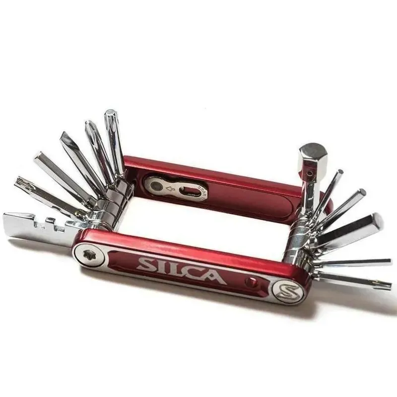 Silca Italian Tredici Bike Multi Tool in Red