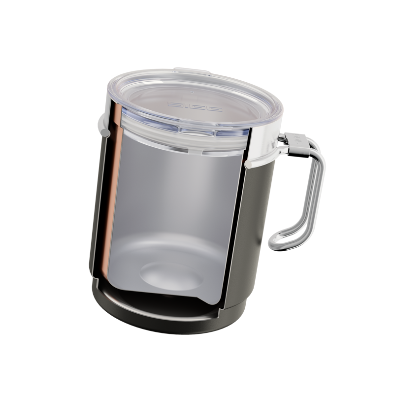 Sigg 300ml Travel Mug in Night Black-4