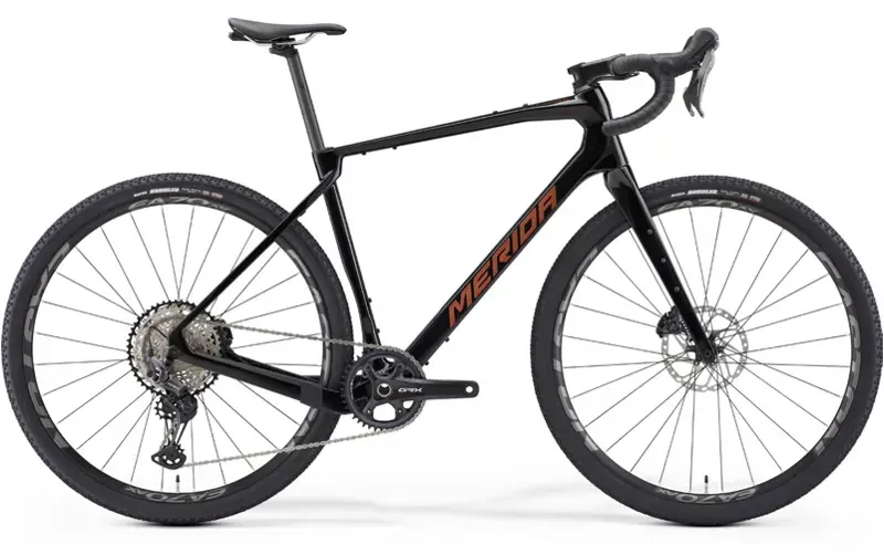 Merida Silex 7000 Gravel Bike In Black/Bronze/Gold