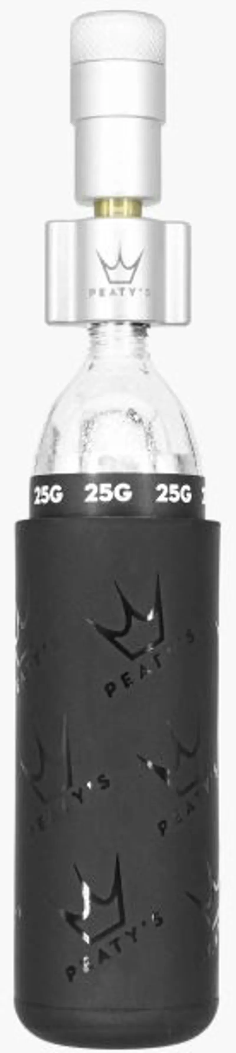 Peaty's Holeshot CO2 Tyre Inflator Head silver