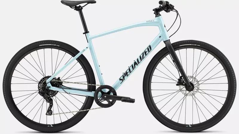Specialized Sirrus X 2.0 Hybrid Bike in Arctic Blue