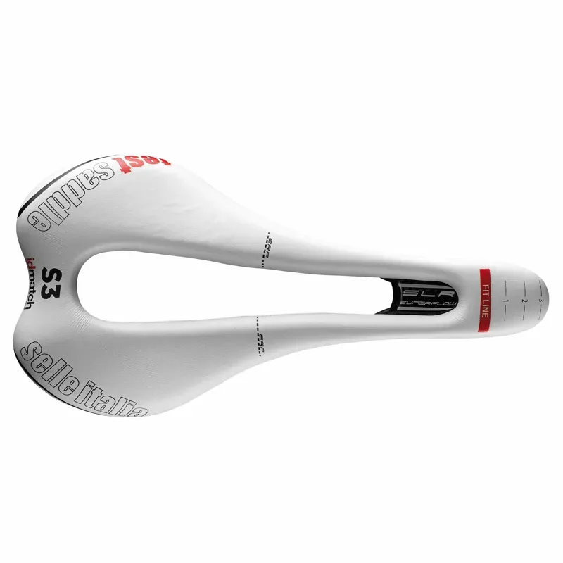Selle Italia SLR TM Superflow Test Saddle in White