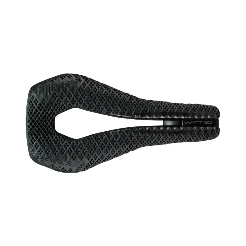 Selle Italia Watt 3D TI316 Superflow U3 Saddle in Black