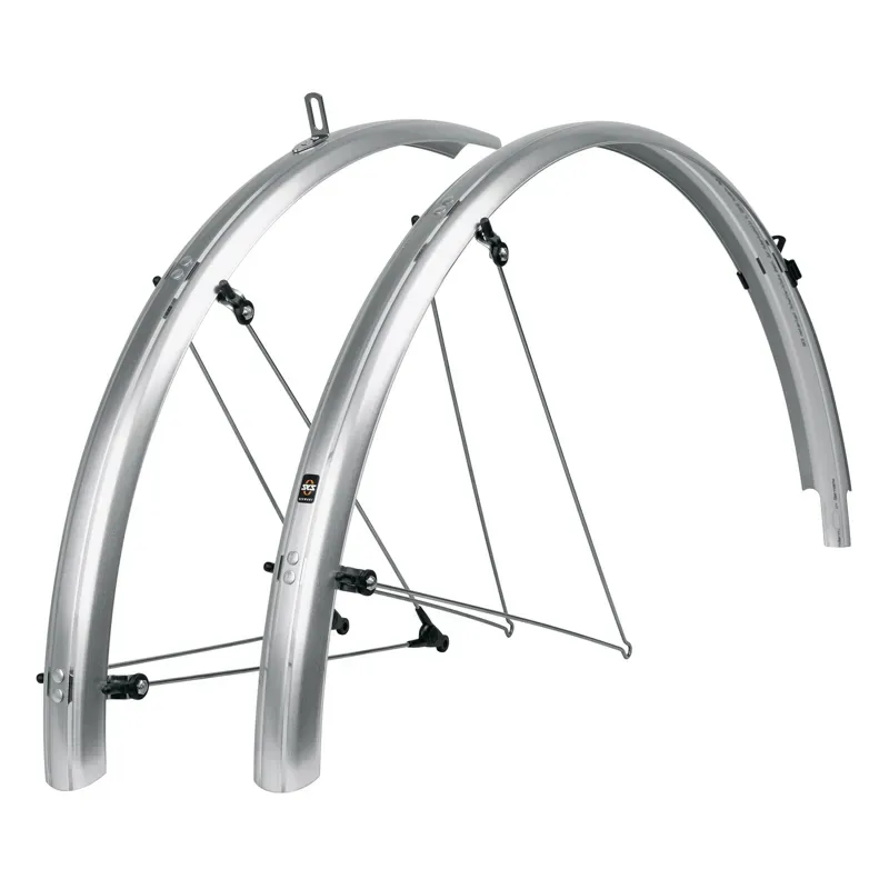 Sks Bluemels 28 Mudguard Set: SILVER 28