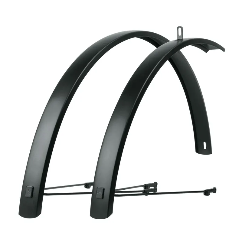 Sks Edge Al 28 46mm Aluminium Mudguard Set In Black