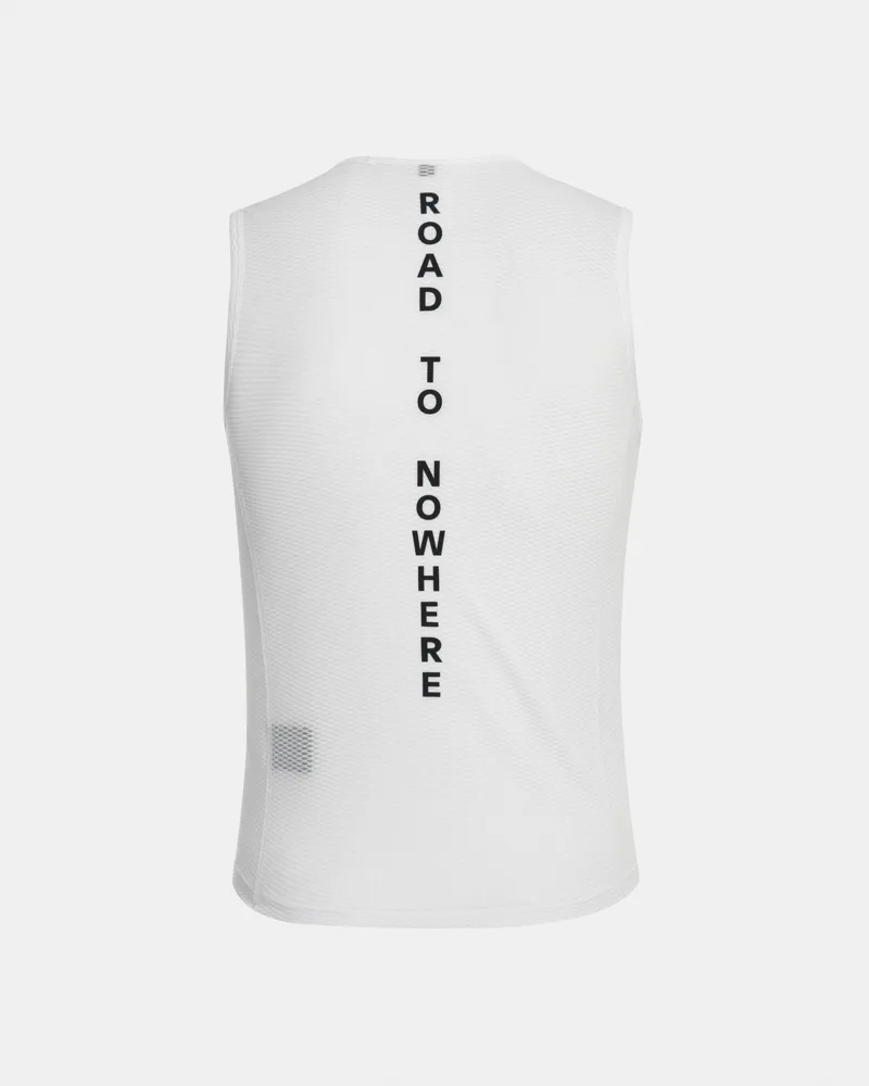 Pas Normal Studios Men's Sleeveless Base Layer  White-1