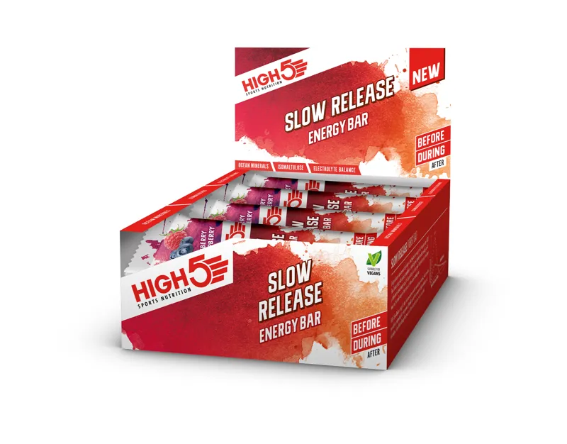 High5 Energy Slow Release Bar x16 40g 