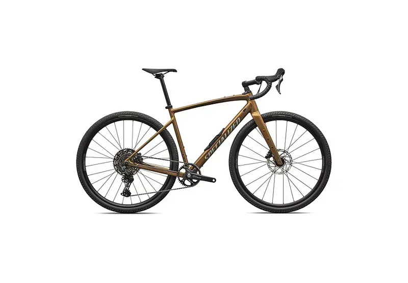 Specialized Diverge 4 Sport Alloy Shimano CUES Gravel Bike in Burnt Gold-3