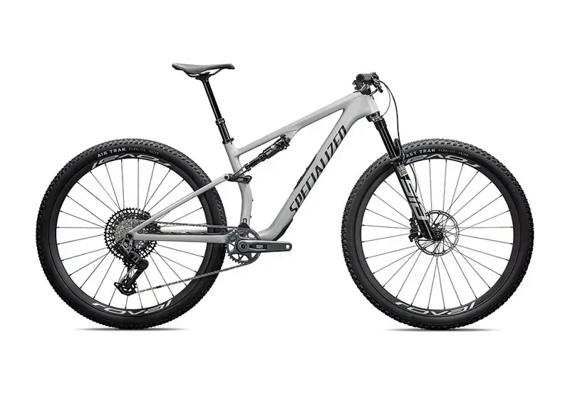Specialized Epic 8 Expert MTB in Gloss Dolomite Metallic/Obsidian