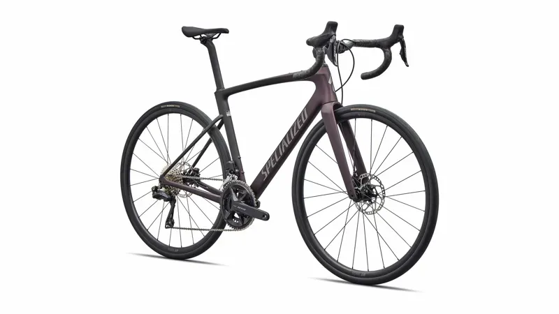 Specialized Roubaix SL8 Comp Shimano 105 Di2 Road Bike in Satin Solidity Metallic-1