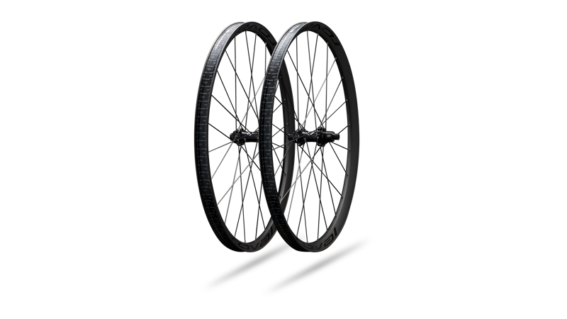 Specialized Roval Control SL VI Solix Carbon 29 Inch Wheels in Satin Carbon/Gloss Black